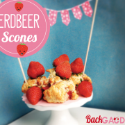 Erdbeer-Vanille Scones