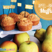 Apfel-Birnen Muffins