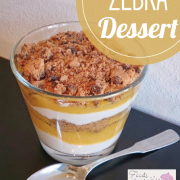 Zebra Dessert