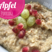 Apfel-Porridge