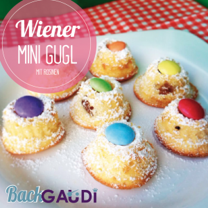 Wiener Mini Gugl mit Rosinen