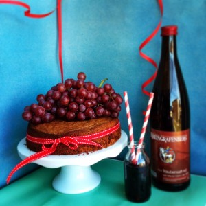 Traubensaft-Kuchen