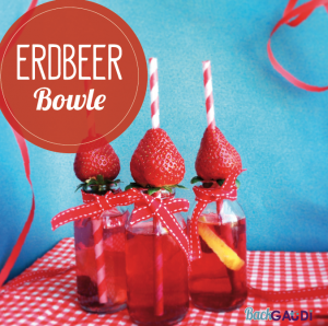 Erdbeer Kinder Bowle