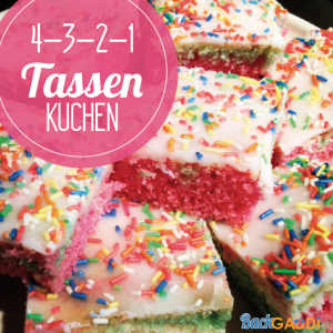 4-3-2-1-Tassenkuchen