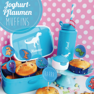 Joghurtmuffins mit Pflaumen