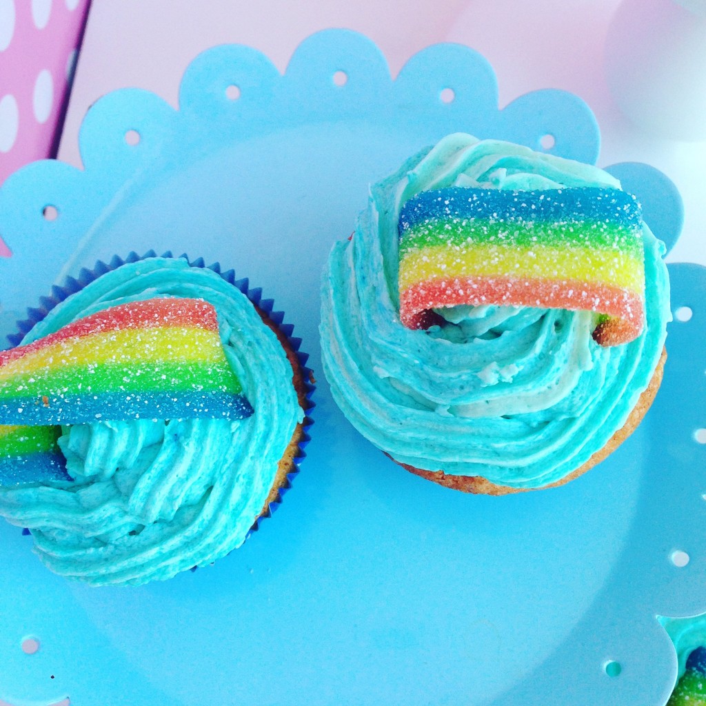 Regenbogen Muffins - BackGAUDI