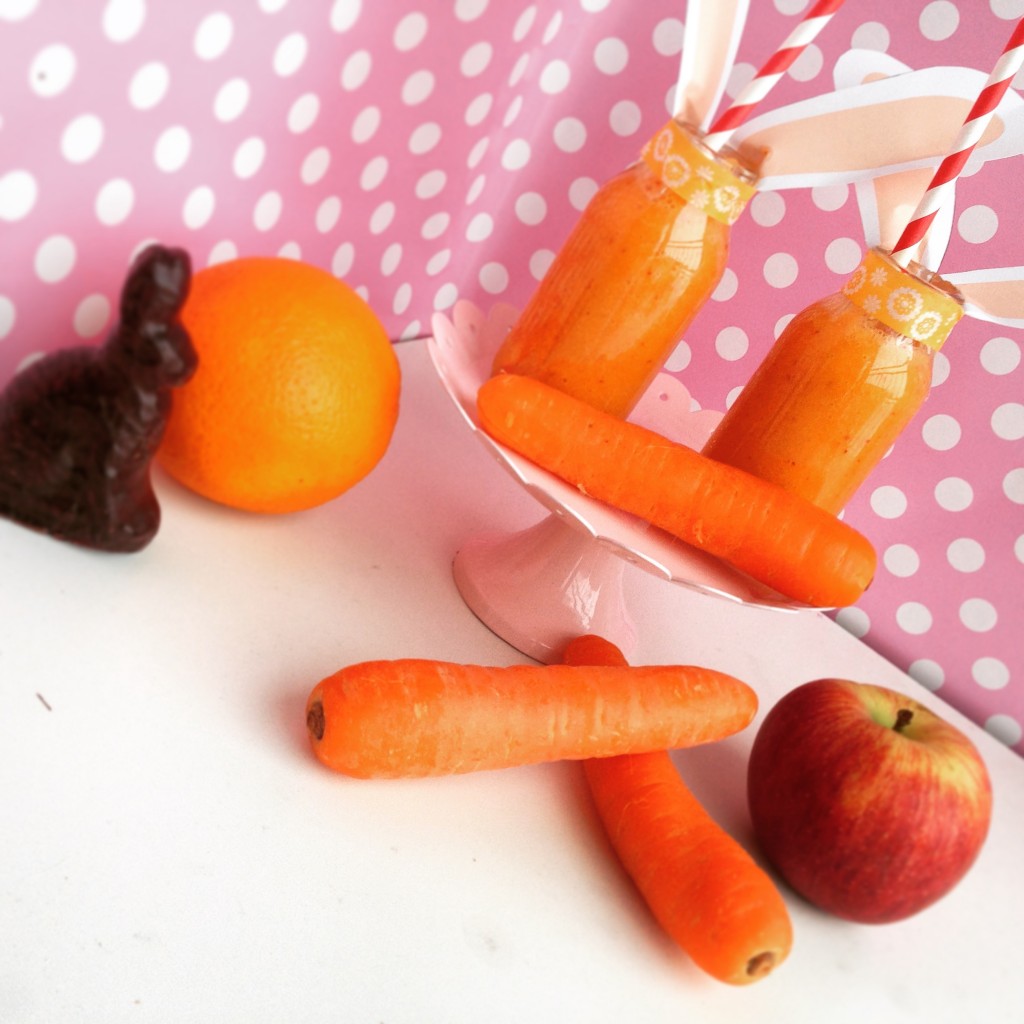 Oster-Drink (Karotten-Apfel-Orangen Smoothie) - BackGAUDI