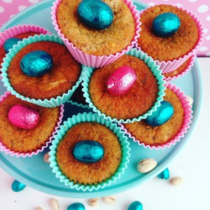 Pistazien-Gewürz-Muffins
