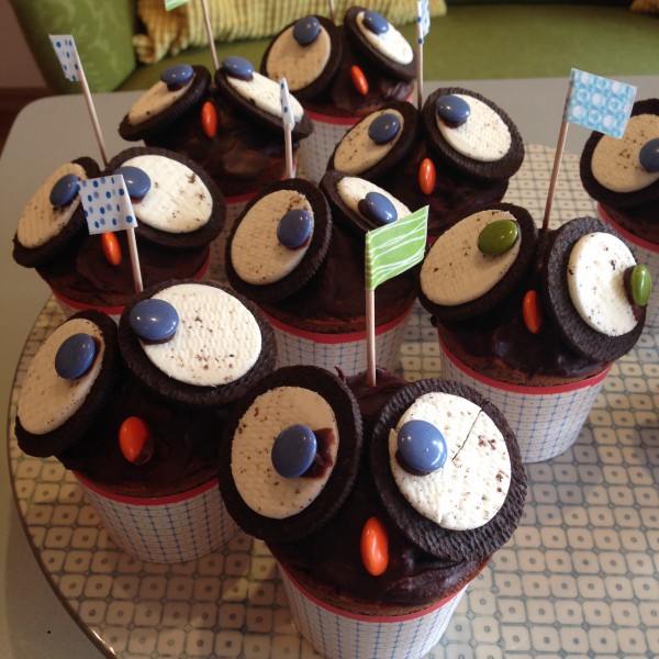 Oreo-Eulen Muffins - BackGAUDI
