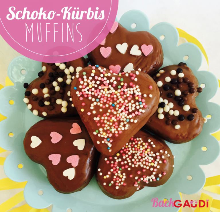 Schoko Kürbis Muffins - BackGAUDI