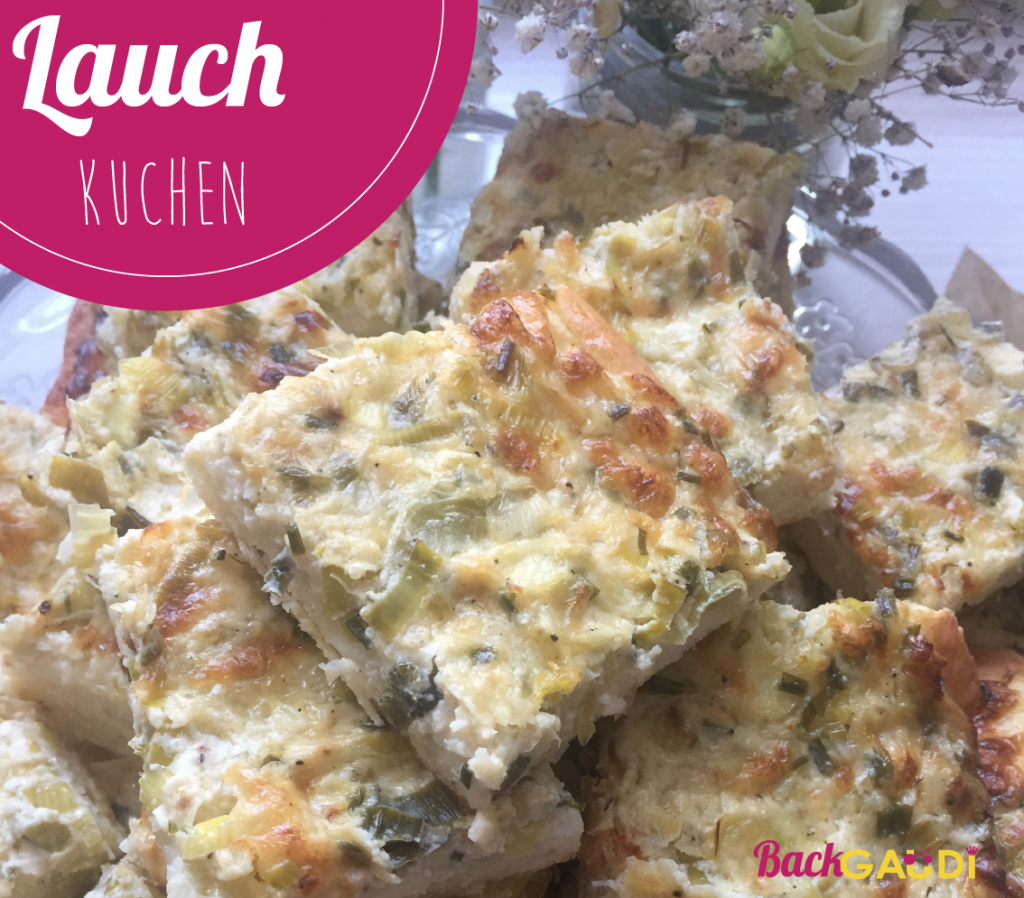 Lauchkuchen - BackGAUDI