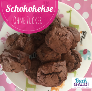Schokokekse ohne Zucker