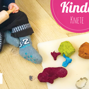 Knete selbst herstellen Kinderknete